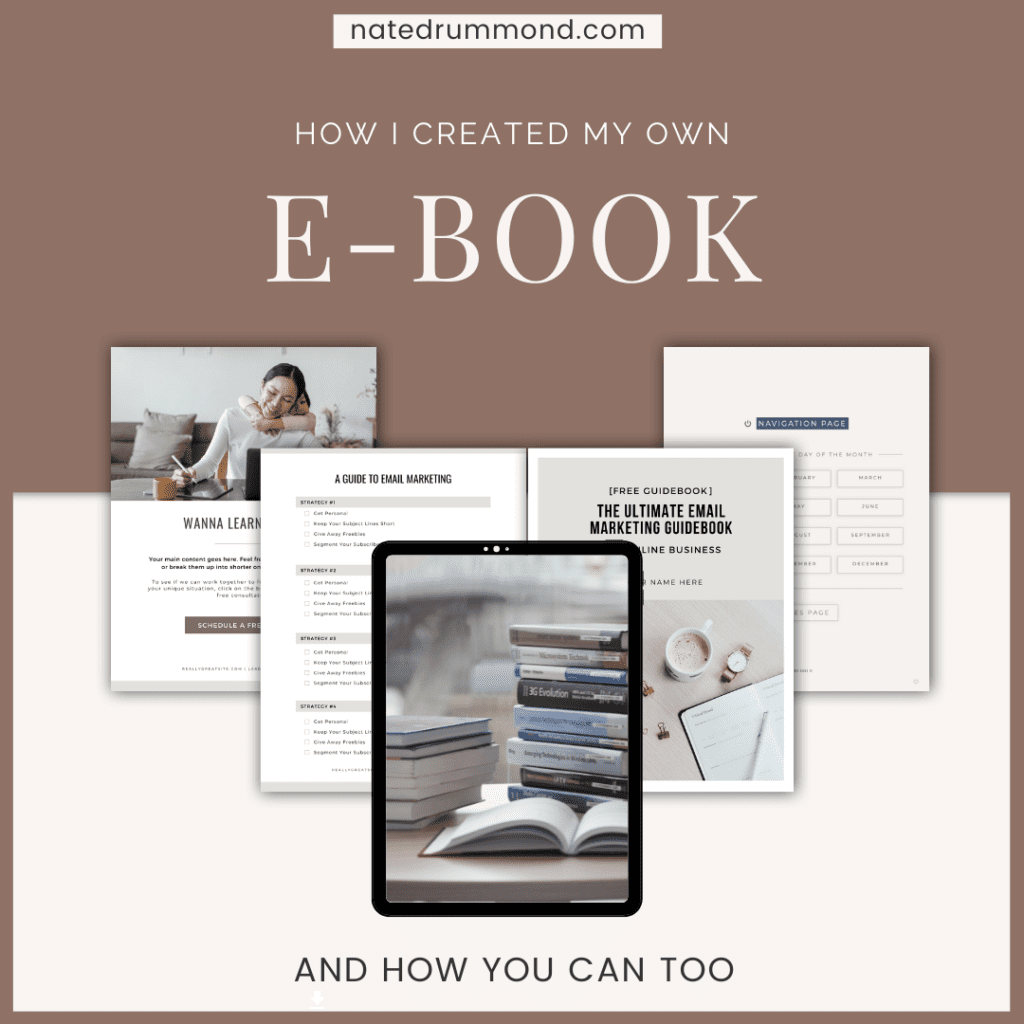 I Created My First e-Book! Here’s How You Can Too