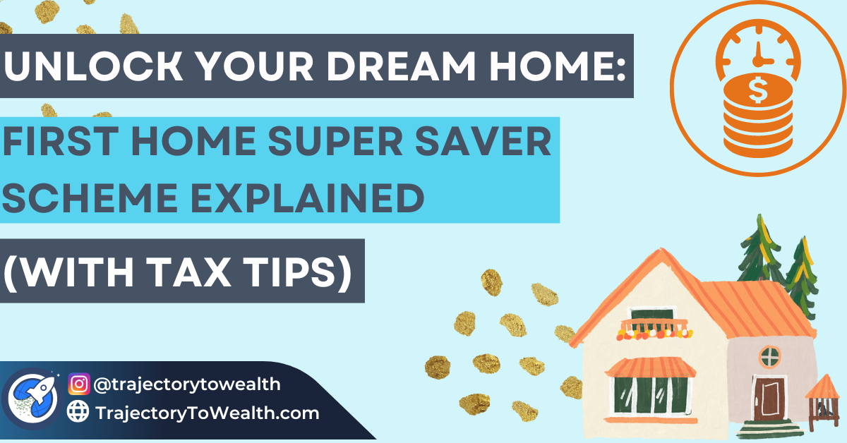 First Home Super Saver Scheme with house and timer illustration